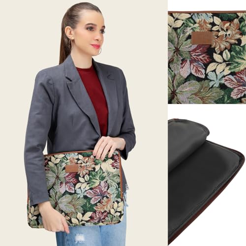 Hamelin Zeus Laptop Sleeve for 15.6 inch Laptops | Laptop Case Cover Pouch | Premium Zipper, Padded Compartment, Waterproof Laptop Hand Bag for Men & Women | Slim & Spacious Laptop Accessory - Image 5