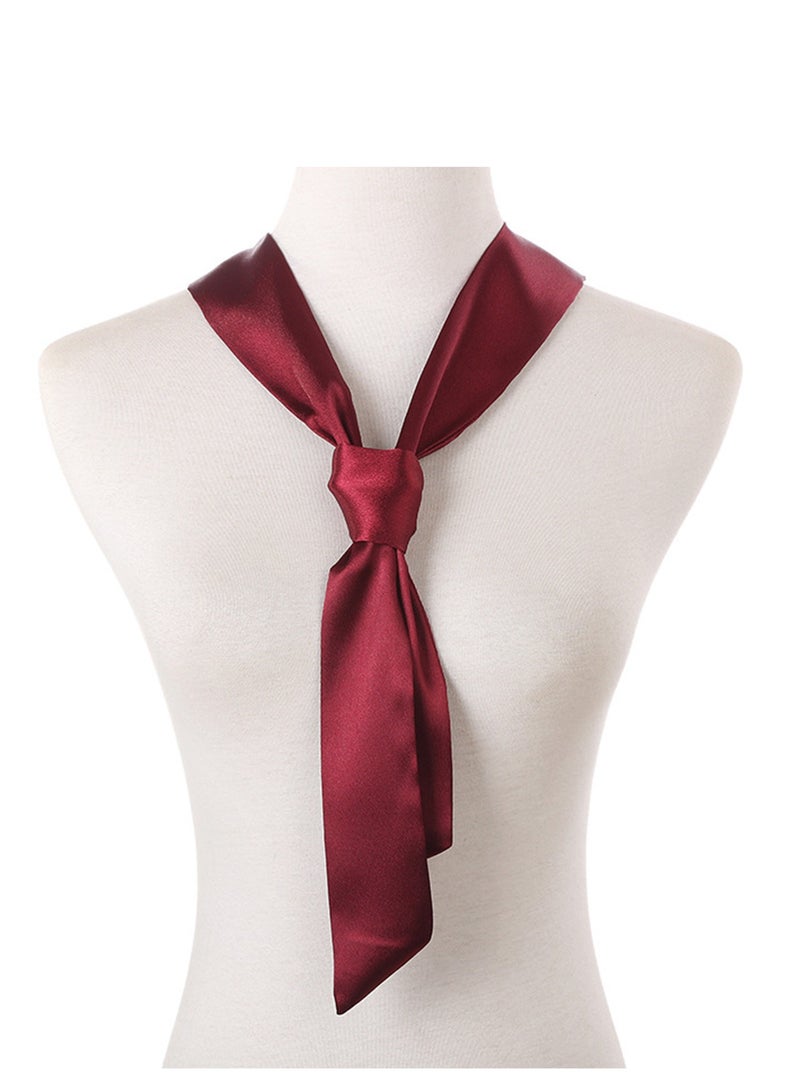 Women Wedding Dress Belt, Long Sash Bridal Waist Belts for Wedding Party Special Occasion（Red）  - Image 3