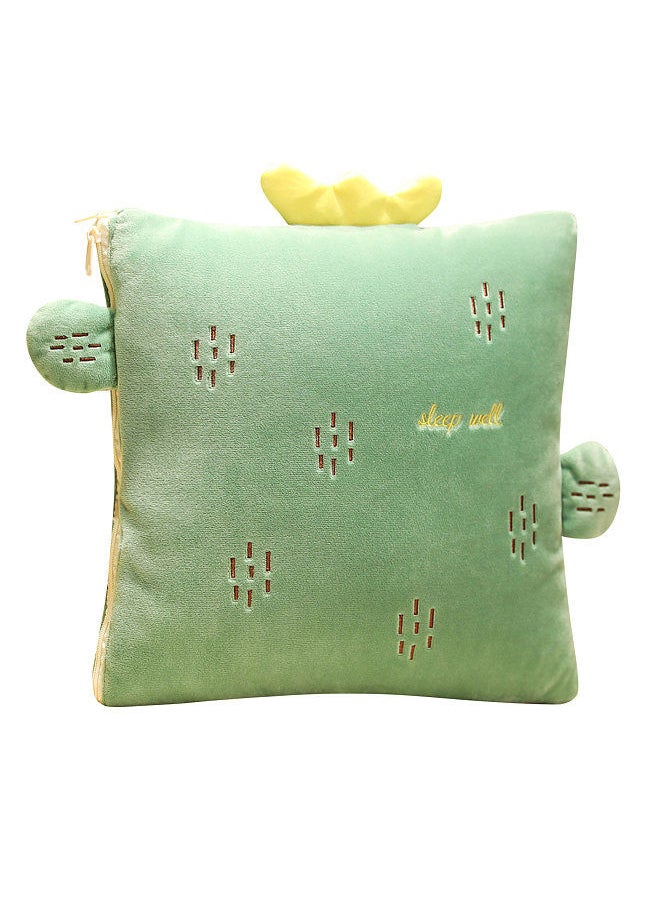 Generic - 2-in-1 Blanket Pillow Foldable Blanket Extend Throw Pillows for Home Office Car Safa - Image 1