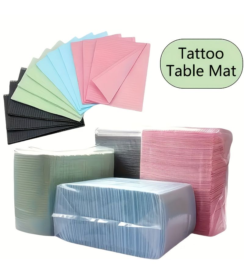 Black Oil Proof Disposable Tattoo Cleaning Pads 20 Pieces - Image 2