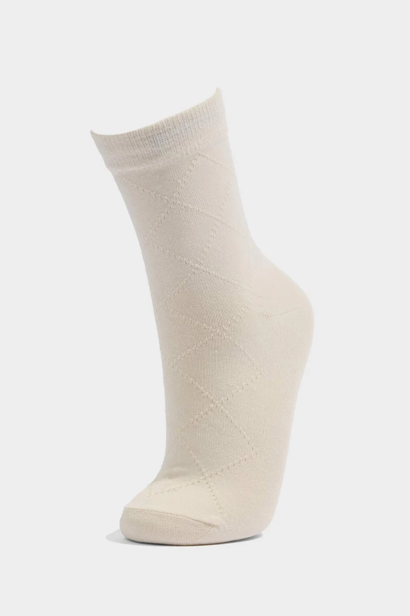 ديفاكتو Woman 5 Piece Cotton Long Socks