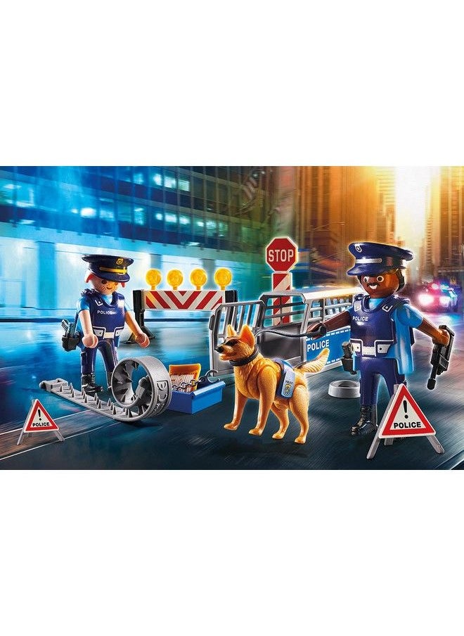Playmobil حاجز الطريق الشرطي  - Image 3