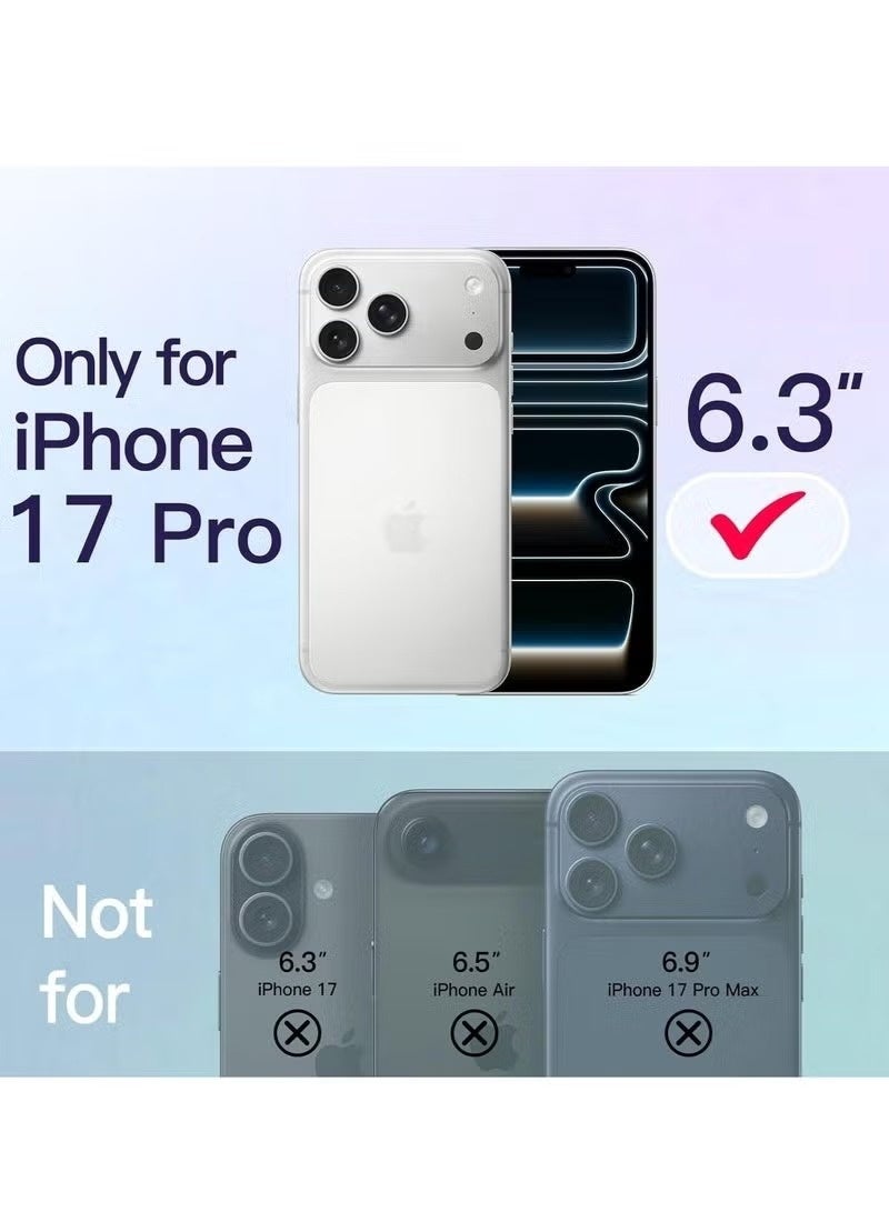 ELTRAZONE iPhone 17 Pro Soft Silicone Case | Full Body Shockproof Protective Cover | Slim Fit Anti-Scratch Back Case for iPhone 17 Pro | Durable Lightweight Non-Slip Silicone Phone Case - Image 3