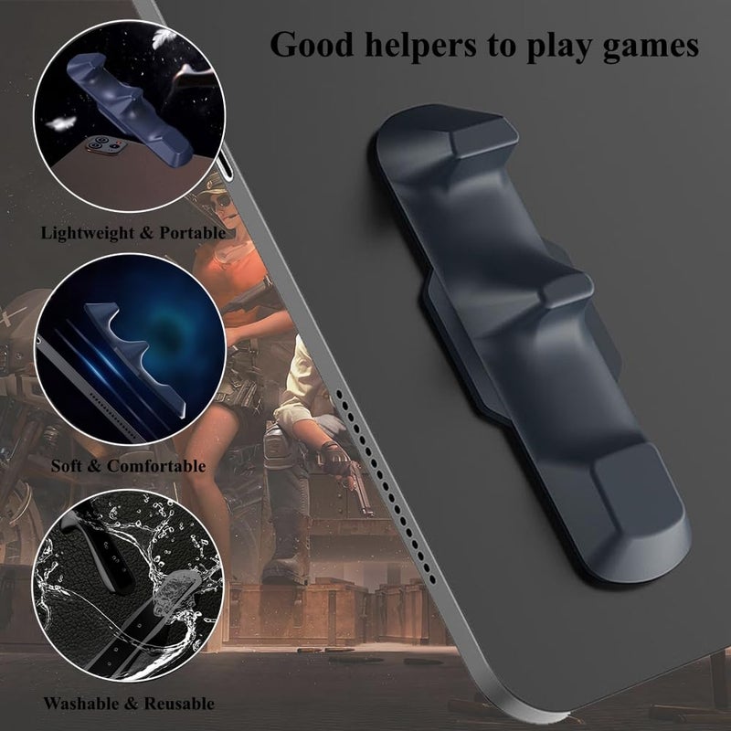 PXIRQ Gaming Handle for iPad, [Washable & Reusable] Anti-Slip Silicone Gamepad Grip, Multi-Finger Triggers Operation Tablet Game Controller for PUBG/Knives Out/Rules of Survival - Image 5