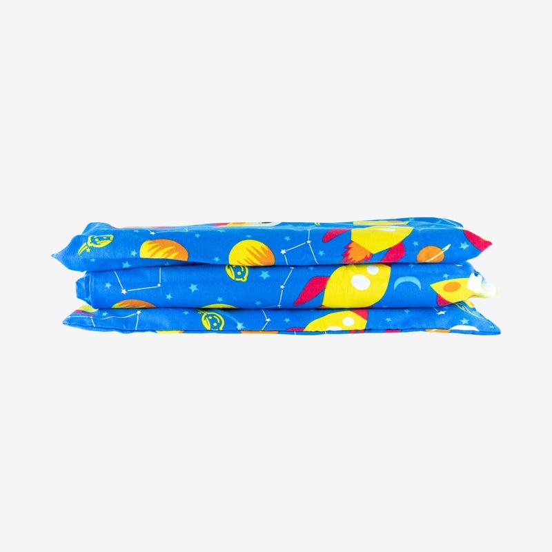 KinderMat KinderMat Sheets - Full Nap Mat Washable Cover - Space Time - Regular  47"" x 22""  Great for Daycare & Family Households  - Image 1