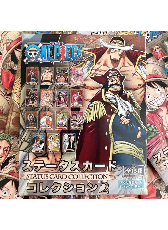 One Piece Card Toy Card Live Blind Box Card Bronzing Laser Animation Card Collection Customization-Color:Customized Live Blind Box Card  - Image 2