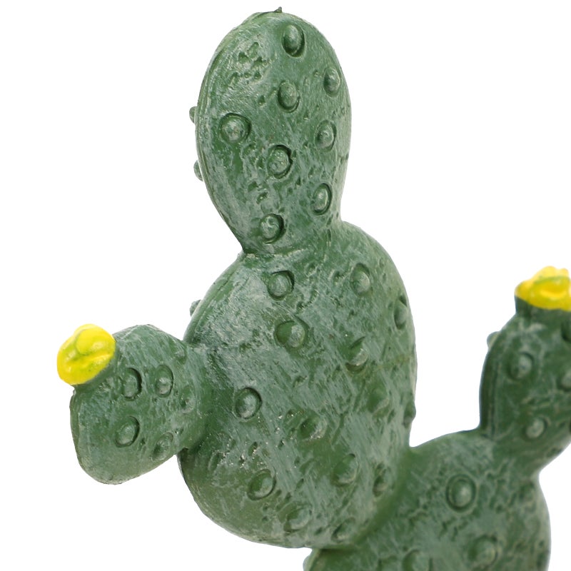 5pcs Mini Artificial Plants Fake Realistic Cactus Figurines Tiny Faux Greenery Table Centerpieces Faux Cactus Decorations For Office Home Decor Desktop Shelf Display - Image 2