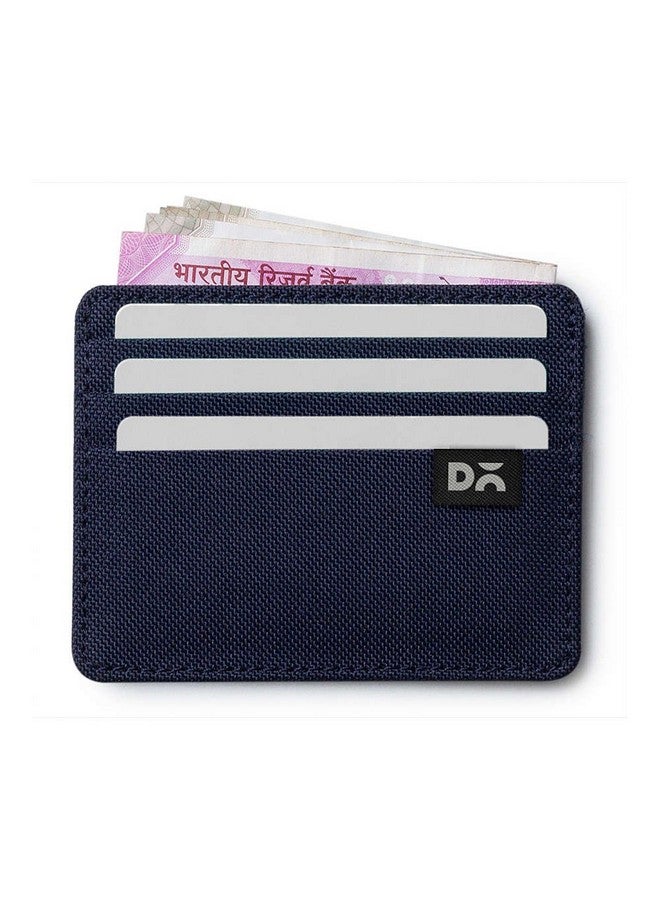 DailyObjects Slim Skinny Fit Card Wallet for Men and Women | Durable Ballistic Nylon Material | Credit/Debit Card Holder | 3 Slots for Cash Card & IDs | Stylish Pocket Purse | Money Organiser - Image 1