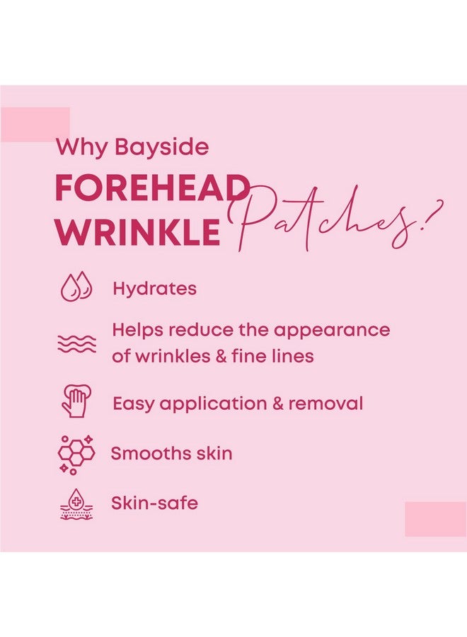 Bayside Forehead Wrinkle Patches | Non-Invasive Reusable Skin Care Solution | Fine Lines and Wrinkles Smoothing | Pairs with Eye Patches and Face Tape | Long-Lasting Skin Pads for a Smoother Look | Pack of 2 - Image 4