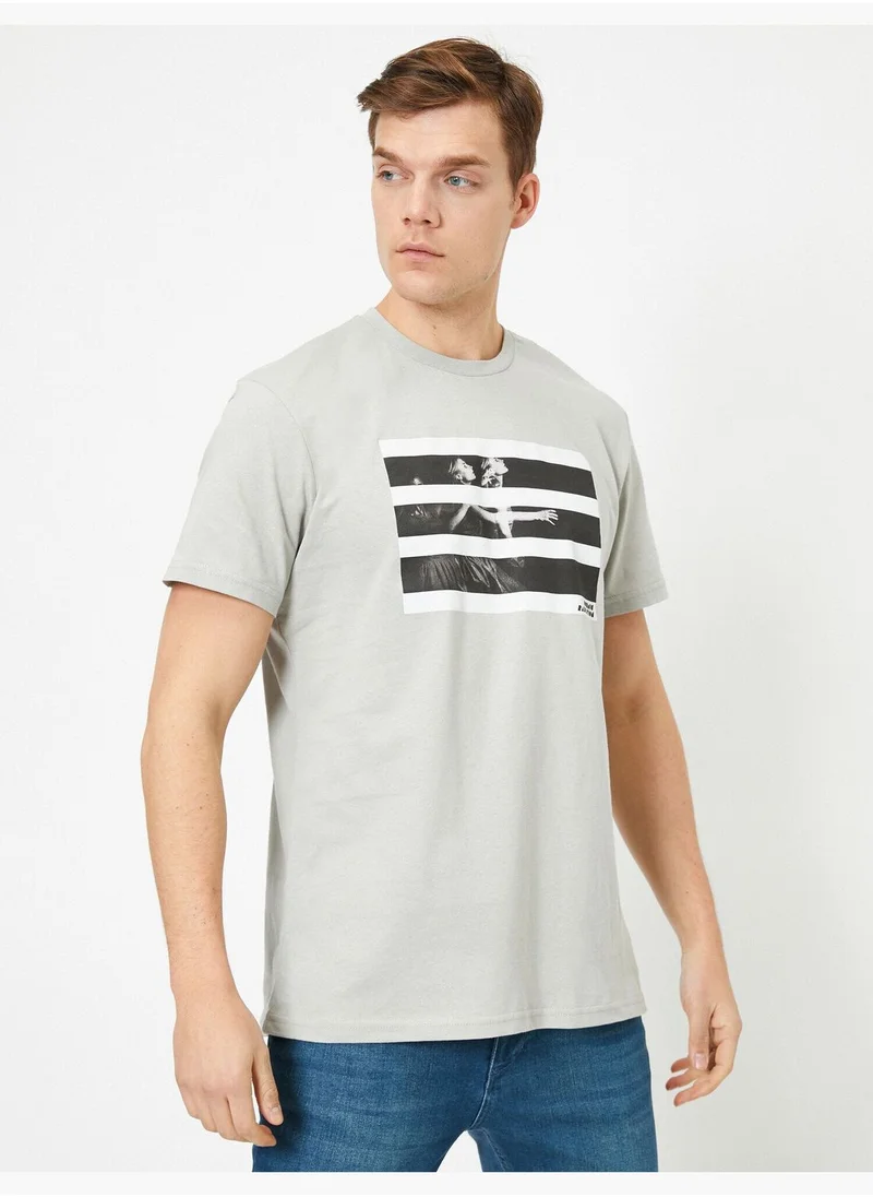 KOTON Letter Printed T-Shirt