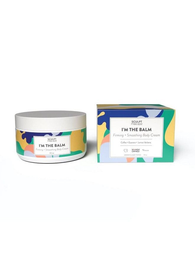 MISS SPA - Firming + Smoothing Body Cream Hydrating Body Balm Help To Naturally Tighten Firm Skin Body Cream For Women Body Moisturizer Dermatologist Tested 8.5 Oz - Image 1