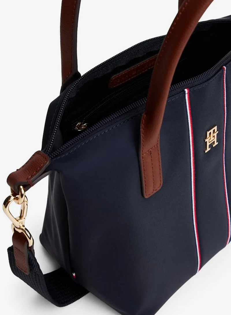 Tommy Hilfiger BLUE Signature Tape Tote Bag for Women | Best Price UAE