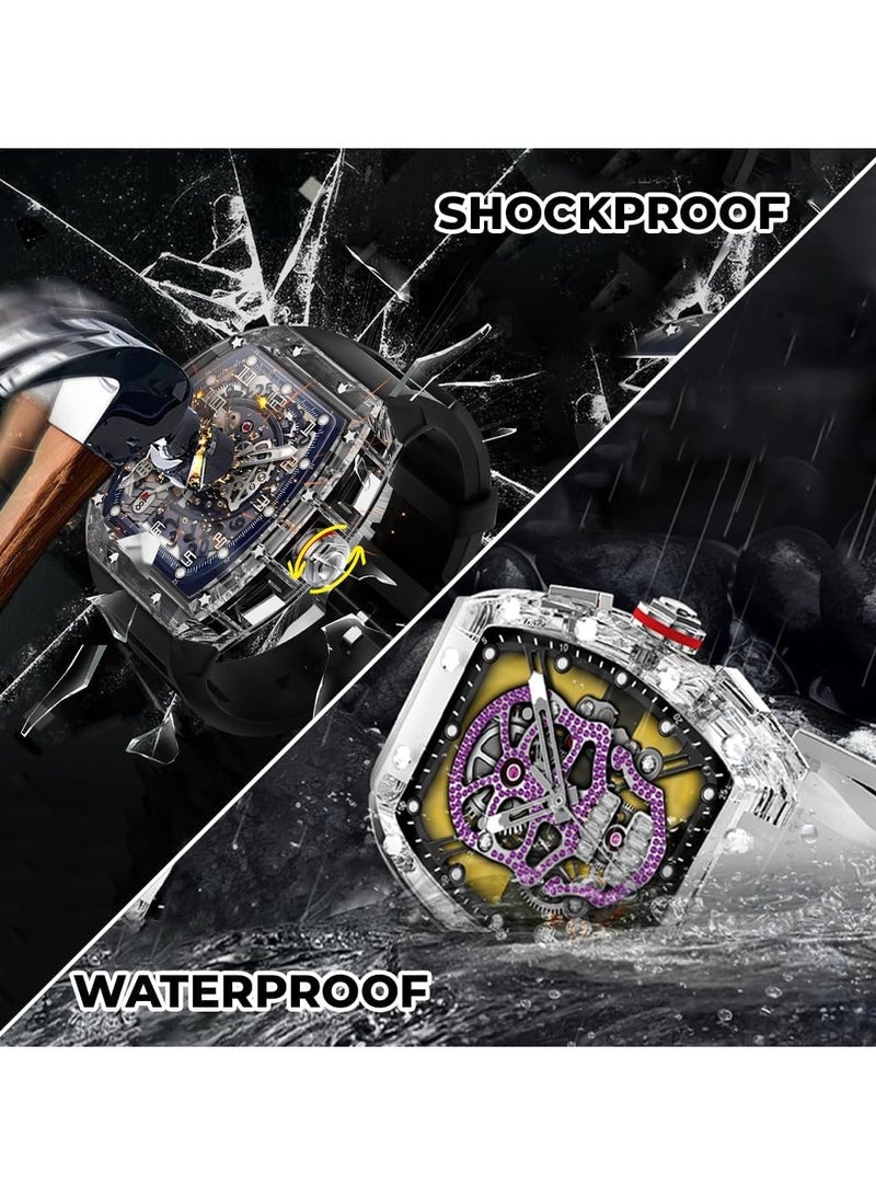 Lenyes Men's Sports1.86 inch IP67 Waterproof Heart rate Monitor Watch Fitness Tracker Smart watch For Android ios - Image 5