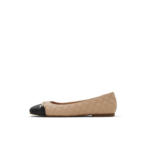ALDO Womens Leanne Ballet Flat Beige 10 - Image 1