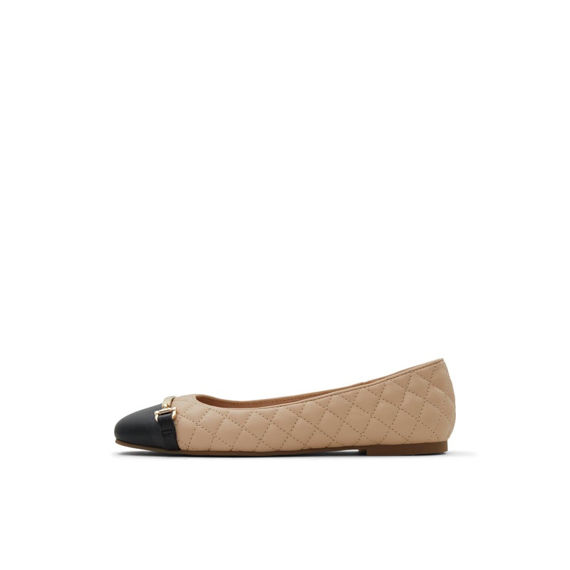 ALDO Womens Leanne Ballet Flat Beige 10 - Image 2