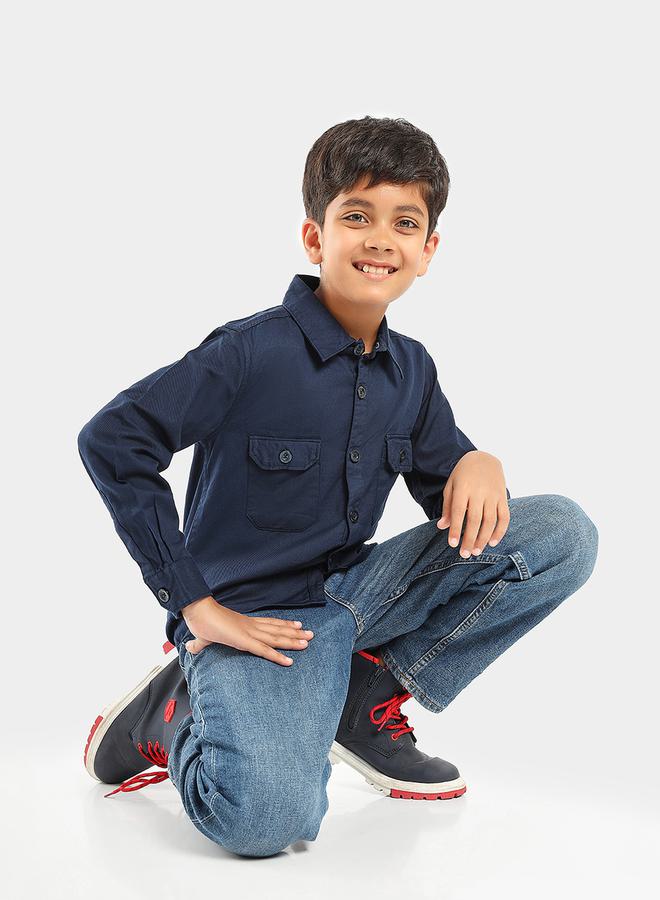 ليل بيكس قمصان بقصة ضيقة وتفاصيل جيب بقلاب من ستايلي - Image 2