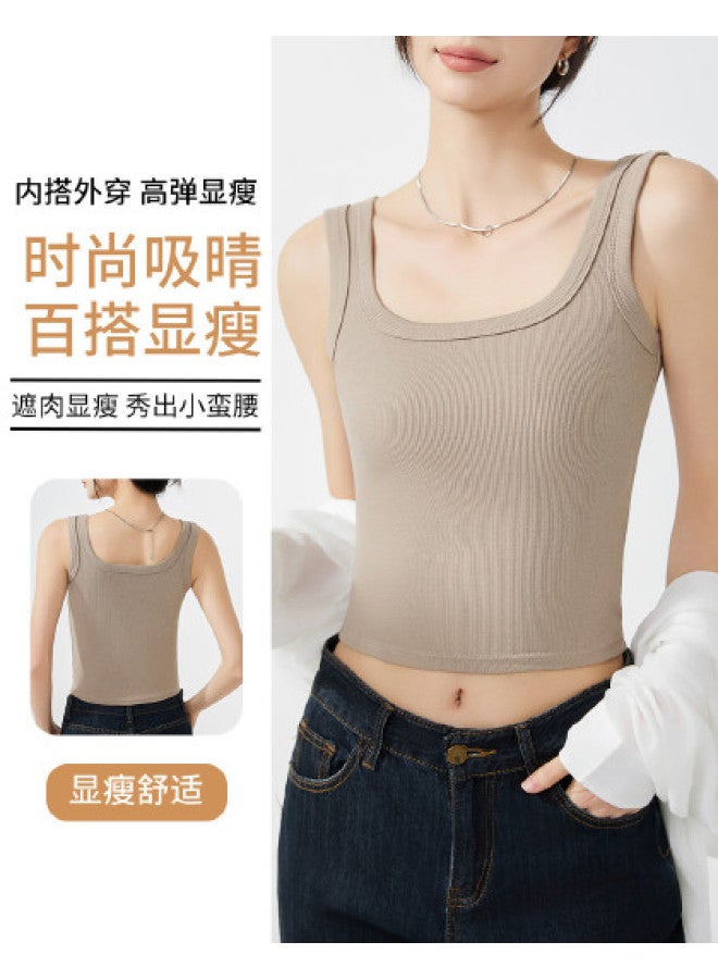 Goso Wearable Women'S Vest With Beautiful Back Design, Soft And Skin-Friendly Versatile Camisole Underwear - Image 1