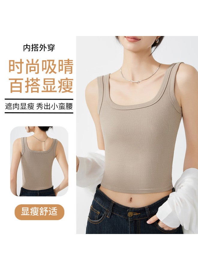 Goso Wearable Women'S Vest With Beautiful Back Design, Soft And Skin-Friendly Versatile Camisole Underwear - Image 2
