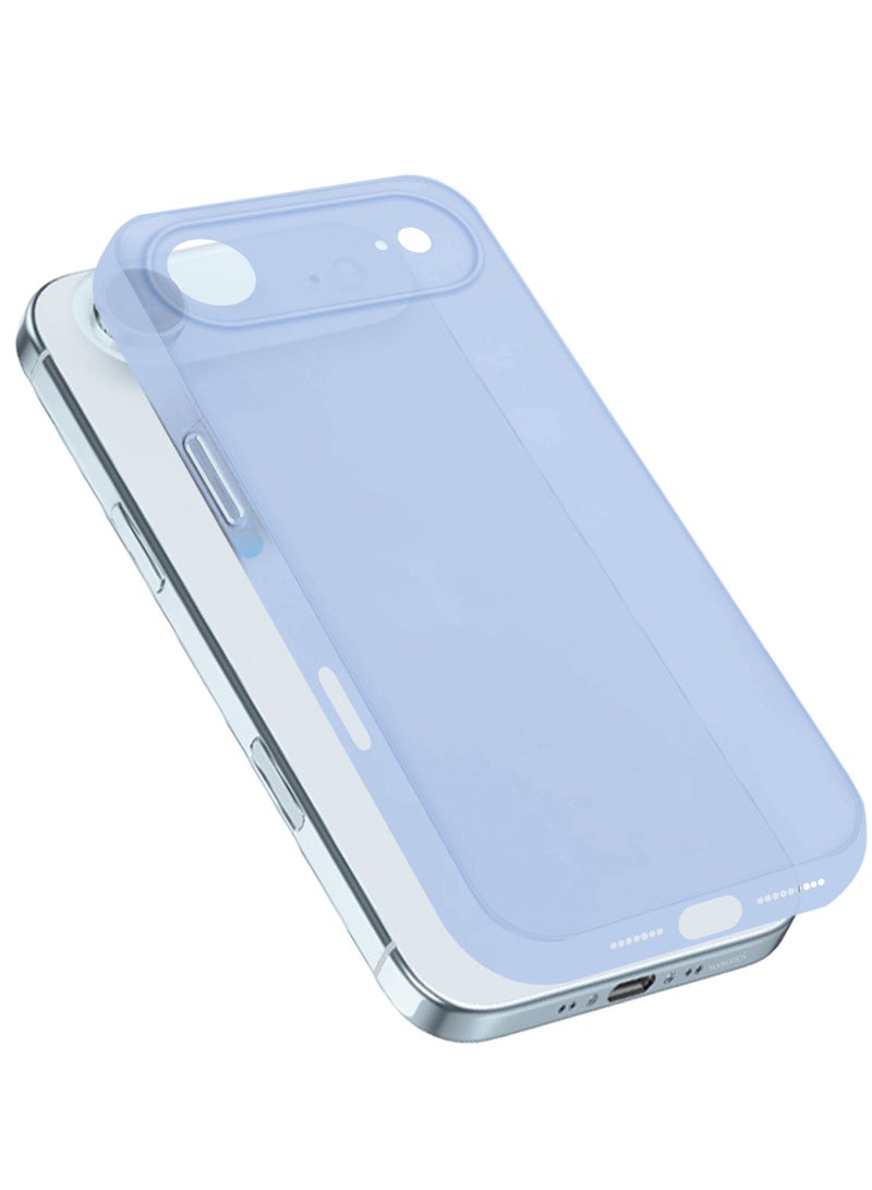 CATANES Air Skin Frosted Matte Case for iPhone 17 Air - Stylish Ultra Slim Back Cover - Light Blue - Image 2