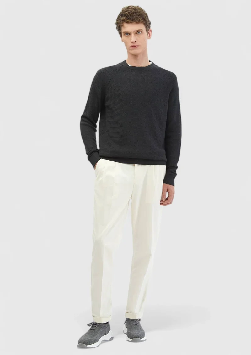 RAMSEY Hard Coal Knitwear Sweatshirt