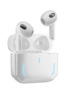 CoomBe Wireless Earphone 5.4 Bluetooth Headset Charging Earphones Sport Noise Reduction Earbuds White  - Image 1