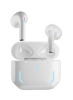 CoomBe Wireless Earphone 5.4 Bluetooth Headset Charging Earphones Sport Noise Reduction Earbuds White  - Image 2