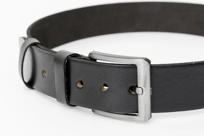 بدز ديري BDZ Leather 100% Genuine, Real Flat Leather Belt; Suitable for Denim, Linen and Canvas Width 4.5 cm
