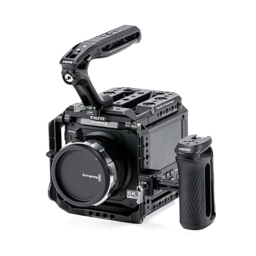 Tilta Camera Cage Base Kit Compatible with Blackmagic Pyxis 6K Pyxis 12K Includes Full Cage Top Handle Side Handle Side Plate Bottom Plate Mini Tool EST21A - Image 1