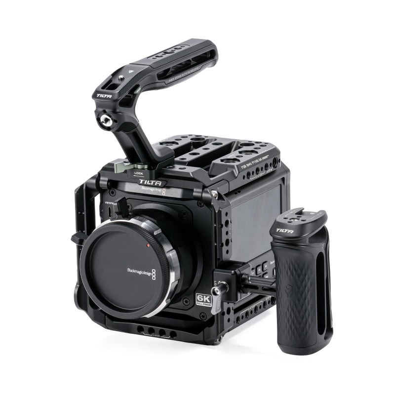Tilta Camera Cage Base Kit Compatible with Blackmagic Pyxis 6K Pyxis 12K Includes Full Cage Top Handle Side Handle Side Plate Bottom Plate Mini Tool EST21A - Image 2
