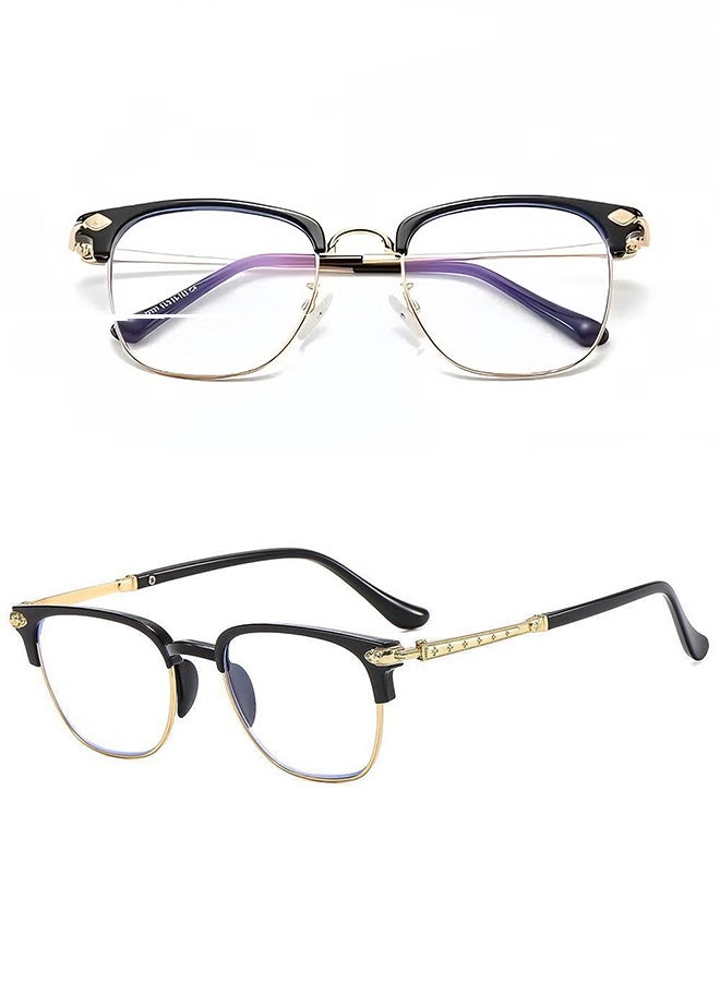 Happy D Multifocus Reading Glasses Progressive Multifocal Reader Anti Blue Light Computer Frame Eyeglasses Multi Focus Transition Eyeglasses - Image 2