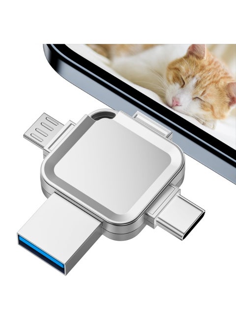 Flash Drive for iPhone 2tb, Photo Stick USB Flash Drive 2000GB Memory Stick USB 3.0 High Speed Thumb Drives Portable Jump Drive Storage Device External Storage for Smartphone/Laptop/PC/Android