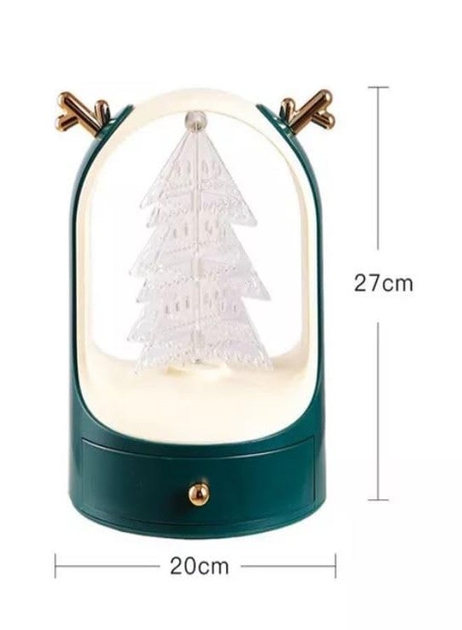 CBEX Jewelry Boxes Earring Holder and Jewelry Display Rack, 360 Rotating Jewelry Holder for Earring Holder Organizer, Jewelry Organizer Tree Stand Holder Display with Drawer Jewelry Organizer - Image 2