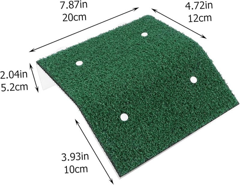 منصة تيهوكس للسلاحف للاستمتاع بأشعة الشمس وسلالم الأرصفة مقاس 20x20 سم، مادة البولي بروبيلين المتينة، ديكور لحوض الأسماك - Image 3