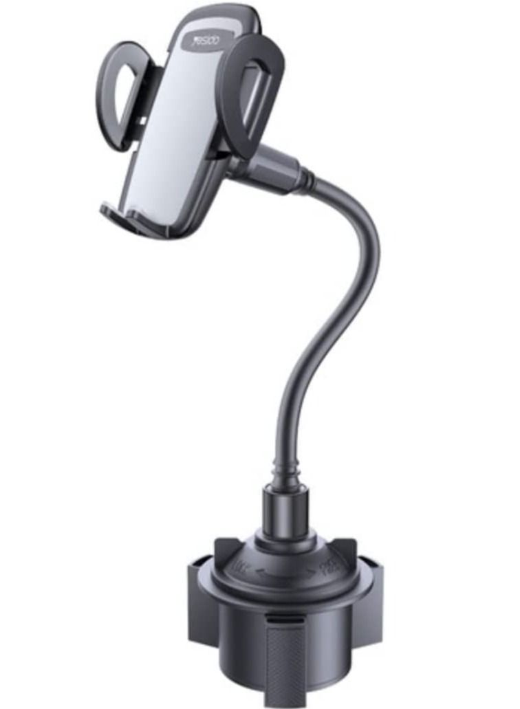 Yesido C112 Car Cup Holder Long Leg 360 ° Rotation Flexible Arm Gooseneck Car Universal Mobile Holder+Air vent Mount Holder. - Image 1