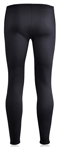 REALON Wetsuit Pants Men Womens Wet Suits Swim Tights 3mm Neoprene Swimming Leggings 2mm Long Diving Surfing Kayak Pant Keep Warm for Workout Scuba Snorkeling Canoeing Water Sports - Image 3