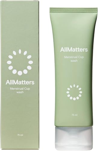 AllMatters OrganiWash 2.5 fl oz - Mild Intimate Cleanser for Sensitive Areas & Menstrual Cup - Organic, pH-Balanced, Perfume-Free, Vegan, Allergy-Certified - Image 1