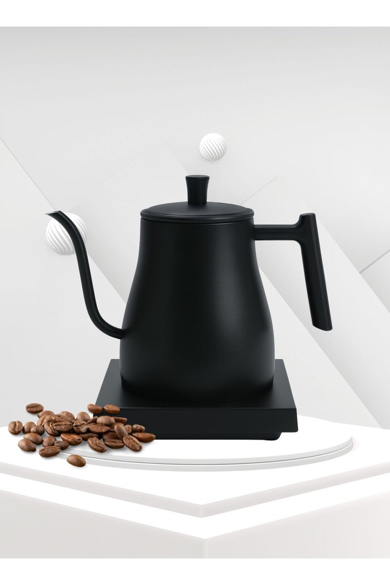 دوبيو - غلاية كهربائية بفوهة طويلة – تصميم أنيق بدون أزرار – 600 مل