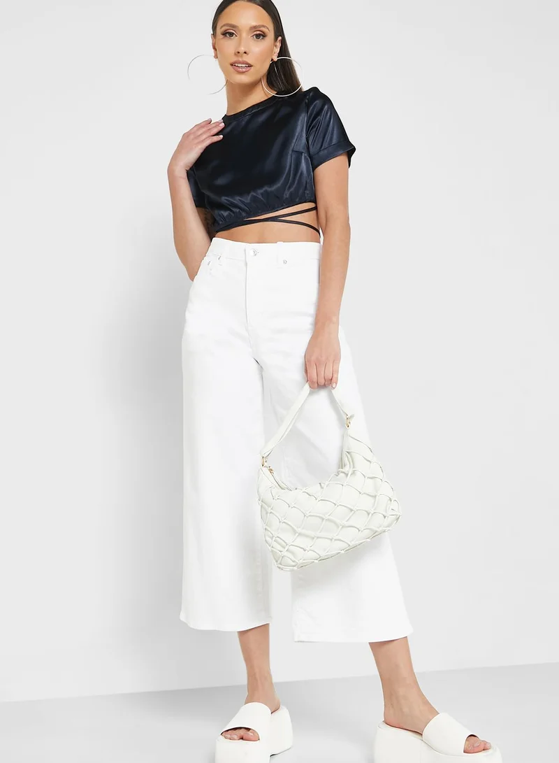 Topshop Tall Cropped Top