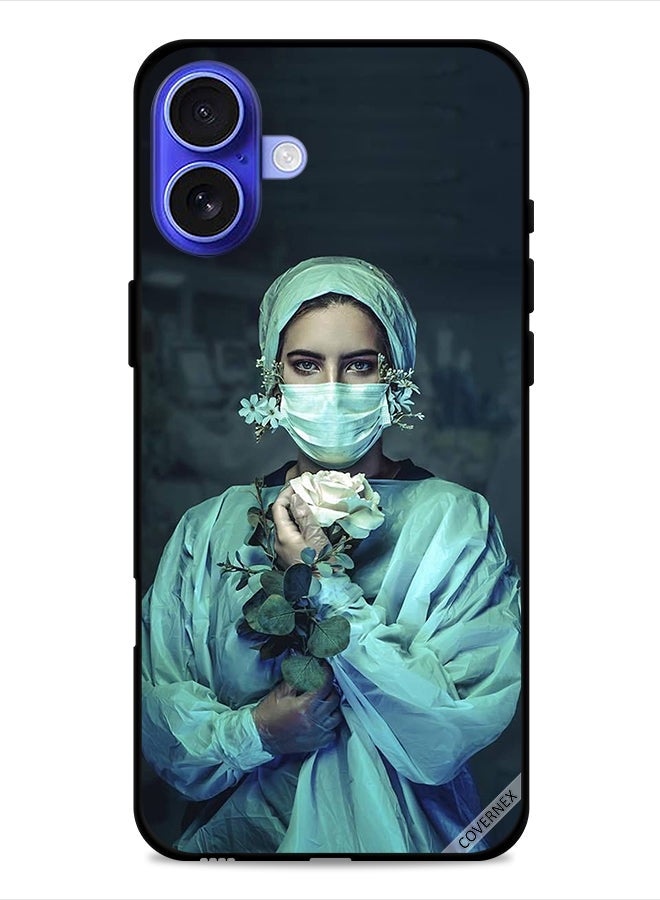 Covernex Apple iPhone 16 Plus Protective Case Cover Nurse Art - Image 1