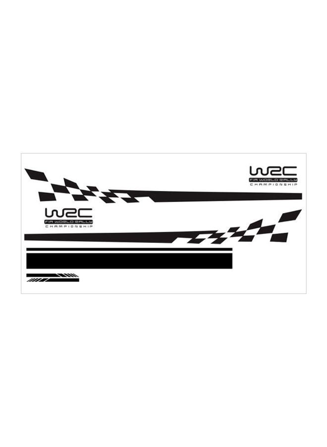 Pack Of 5 Car Side Door Stripes Sticker