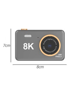 DIGI CORE Digital Camera For Kids Girls Boys Teens 48MP Kids Camera With 32GB SD Card Full HD 1080P Cameras Rechargeable Mini Camera Educational Toys Camera Kids Toys 2.4" HD Screen Kids Video Camera Grey  - Image 5