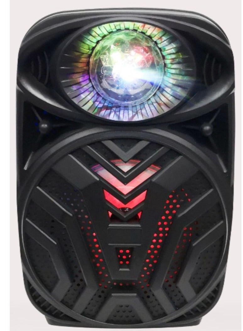 Cosmic Bluetooth Speaker With Magic Lamp Projector - Black