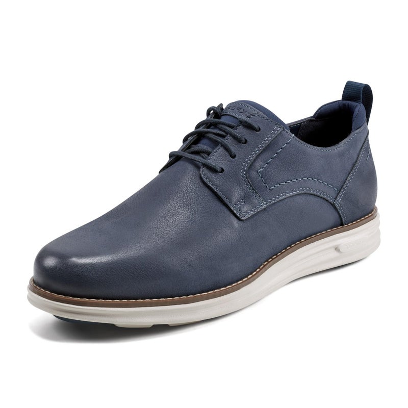 Rockport Men's Canton, Dark Blue Leather, 10.5 Medium