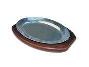 Winco APL-11 Aluminum Sizzling Platter, 11-Inch, Medium - Image 5