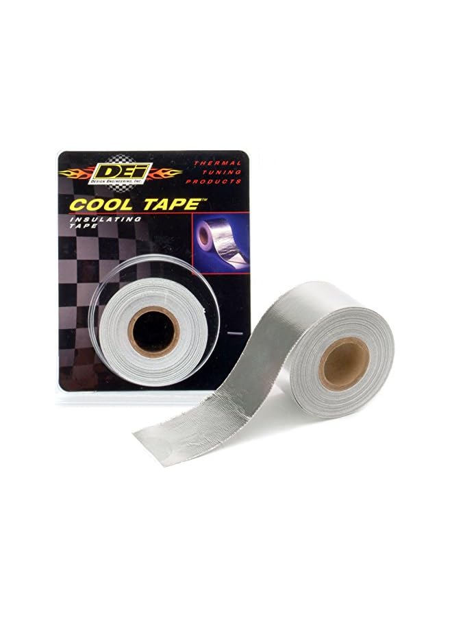 PROMASS promass 010408 Cool-Tape Self-Adhesive Heat Reflective Tape, 1.5" X 15' Roll, Silver  - Image 2