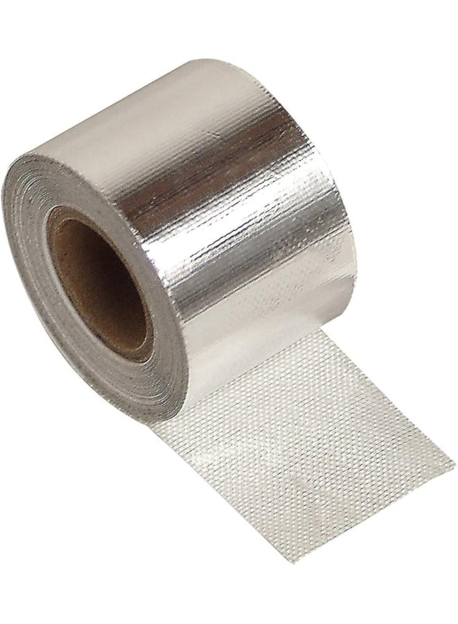 PROMASS promass 010408 Cool-Tape Self-Adhesive Heat Reflective Tape, 1.5" X 15' Roll, Silver  - Image 1
