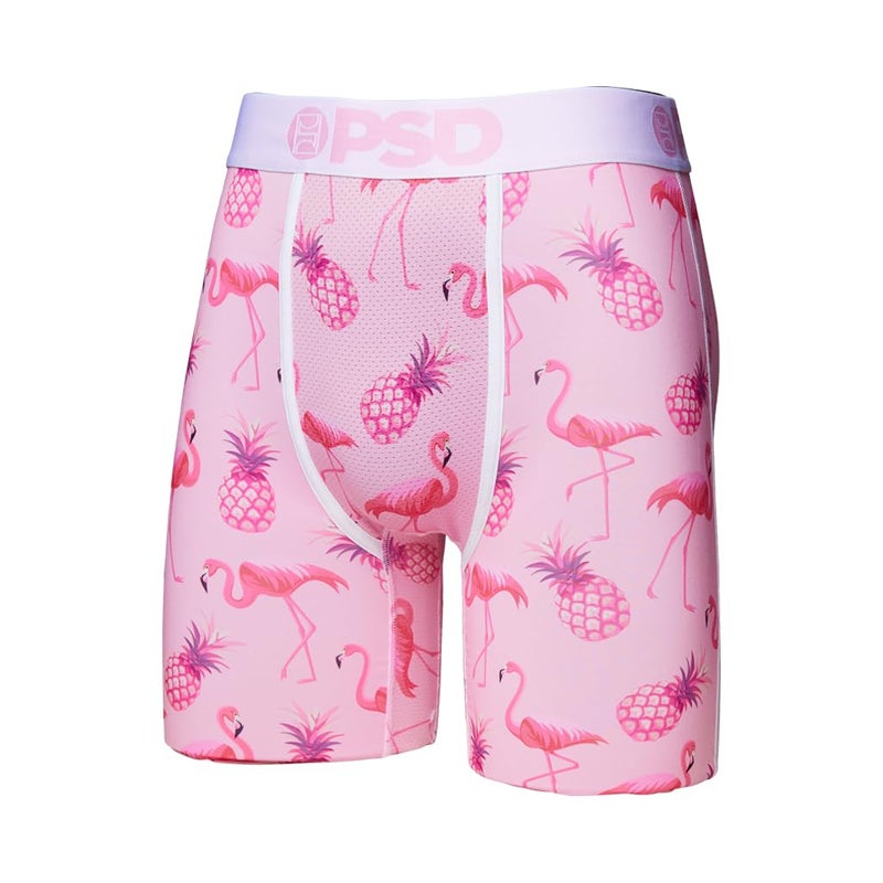 PSD Underwear Men's Flamingo Jungle Boxer Brief 3 Pack, Multi, S - Image 4