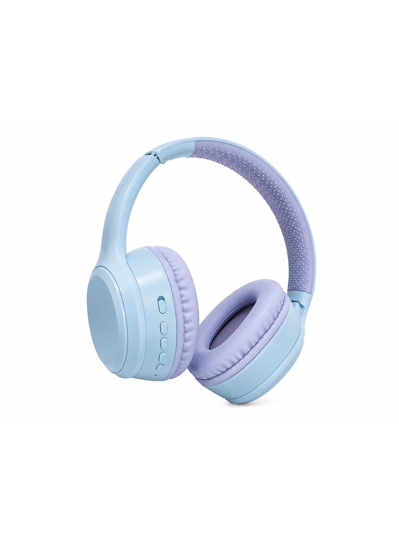 SODO SD-1013 Wireless Bluetooth 5.3 Headphones with TF Card Slot & Mic, Sky Blue - Image 1