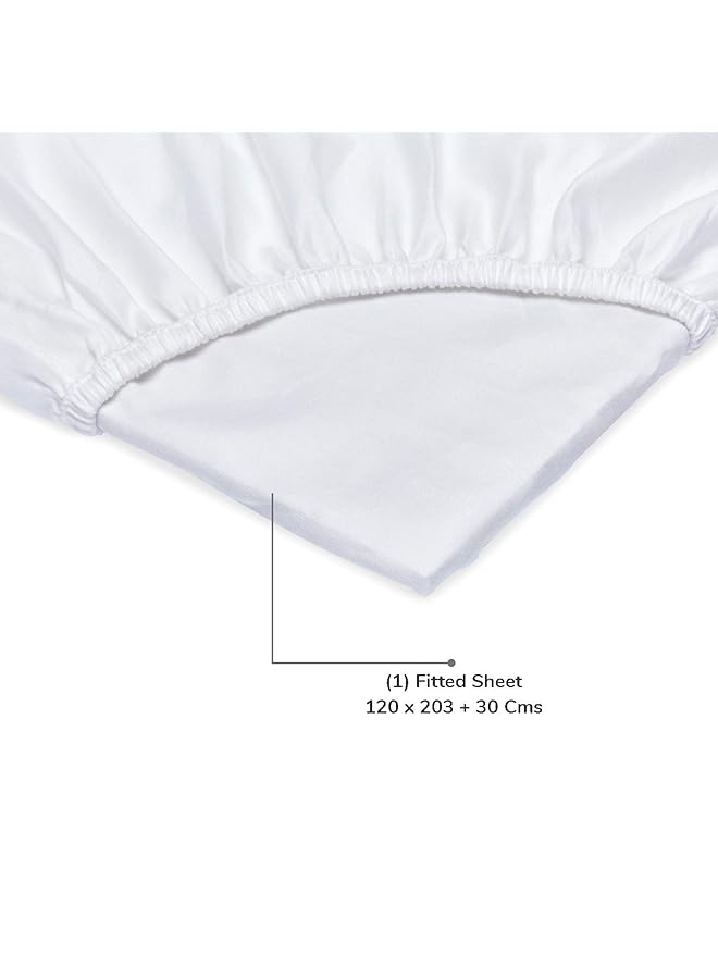 إيروريكس طقم لحاف سرير مزدوج من القطن بنسبة 100% باللونين الأرجواني والعاجي - Image 5