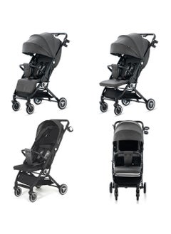 TEKNUM TEKNUM Travel Cabin Stroller with Coffee Cup Holder - Slate Grey  - Image 2